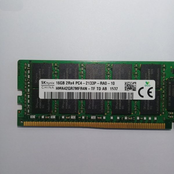 رم سرور ddr4 تک کاناله 2133 مگاهرتز هاینیکس مدل HMA42GR7MFR4N-TF ظرفیت 16 گیگابایت