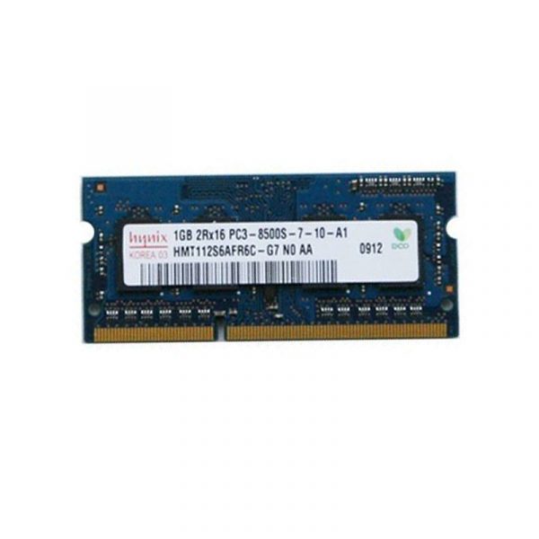 رم لپ تاپ DDR3 تک کاناله 1066 مگاهرتز هاینیکس مدل PC3-8500S ظرفیت 1 گیگابایت