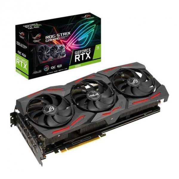 کارت گرافیک ایسوس مدل ROG-STRIX-RTX2060-O6G-EVO-GAMING